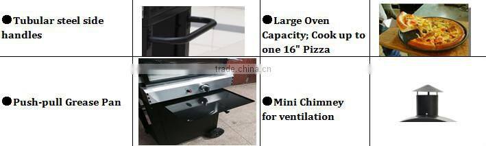 bbq propane pizza oven