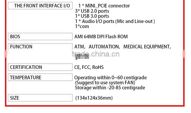 Low Price X29-J1900 Celeron Quad Core Thin Mini Itx Fanless i3 Fanless Desktop PC Support MIC 2G RAM 500G HDD