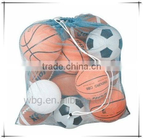 Nylon shackle drawstring mesh bag