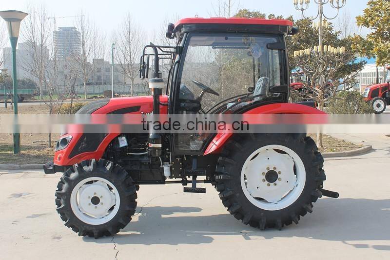 QLN554 tractor with backhoe loader