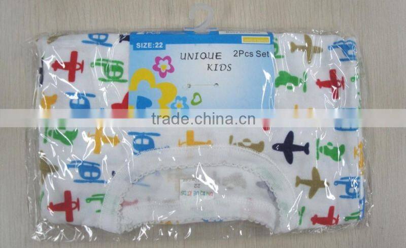 Baby suit 2 in 1 set cotton vest 2016 hot selling