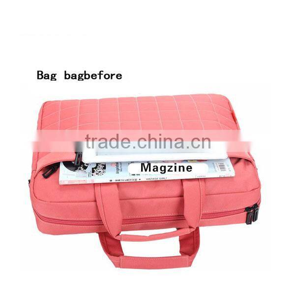 2015 good China beautiful nylon laptop handbags for women girls