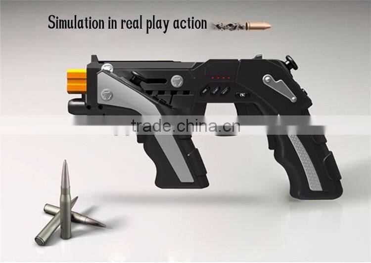 iPega PG-9057 Black Precision Wireless Bluetooth Shooting Game Gun Joysticker Gamepad for PS3 Move Motion Controller