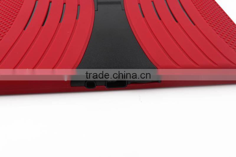 Coutinue Hot selling Heavy Duty Rugged impact case tough hard kickstand silicone rubber Case for Samsung Galaxy Tablet 3 10.1