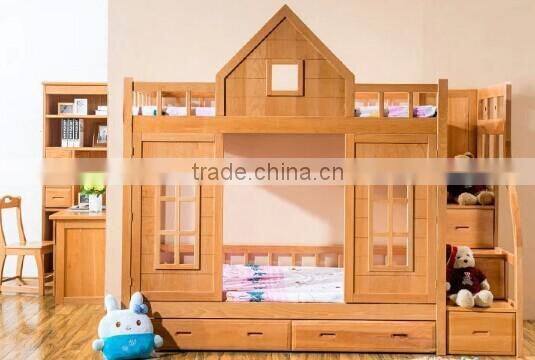 Safe Practical Home Use Modern Fashionable Kids Bunk Bed