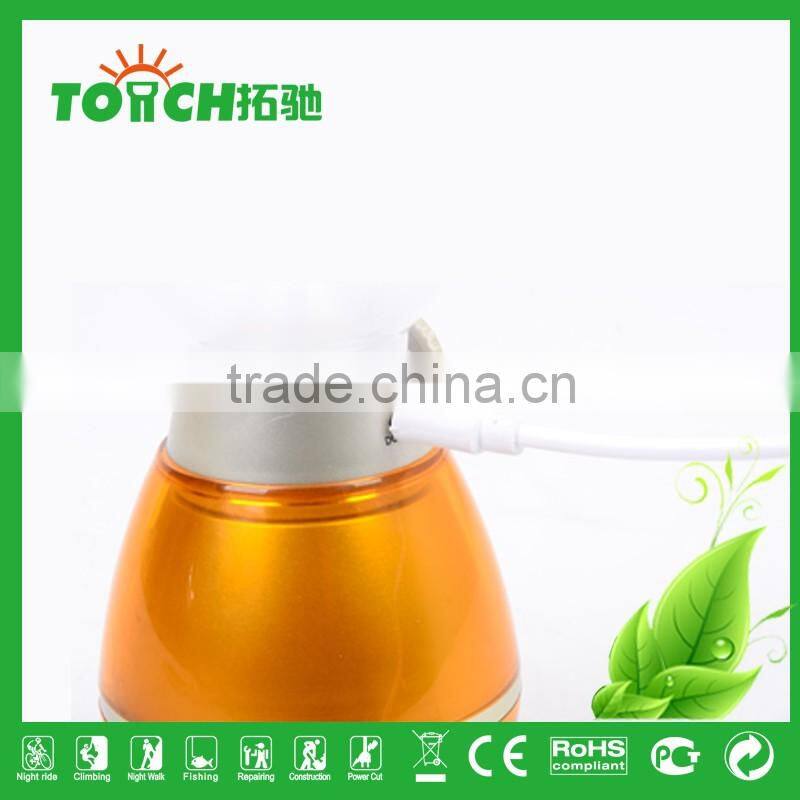 rechargeable working light indoor and outdoor super bright colorful Wind Switch Camping Light 3 colors solor led lantern