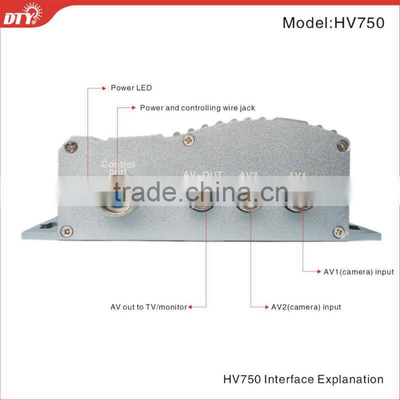 Promotion 1CH 2.5 TFT sd card mobile DVR for bus with usb , HV750