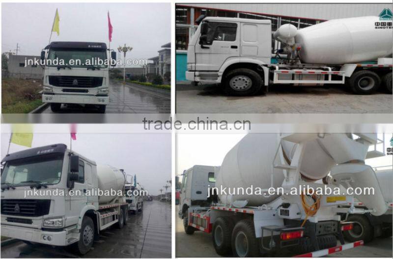 sinotruk 6*4 howo mixer truck 10 cubic meters
