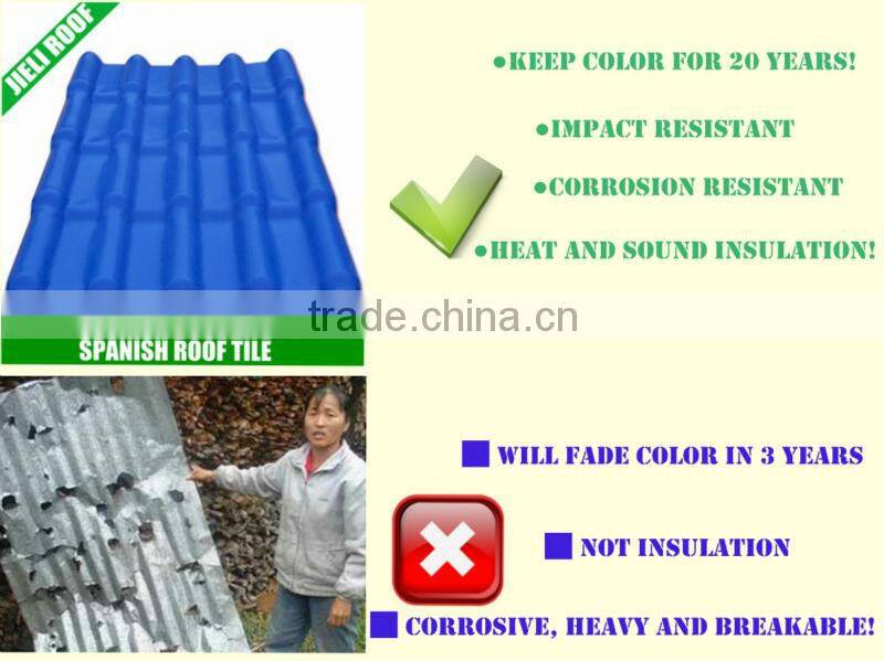 Europe Style Synthetic Resin Roof Tile