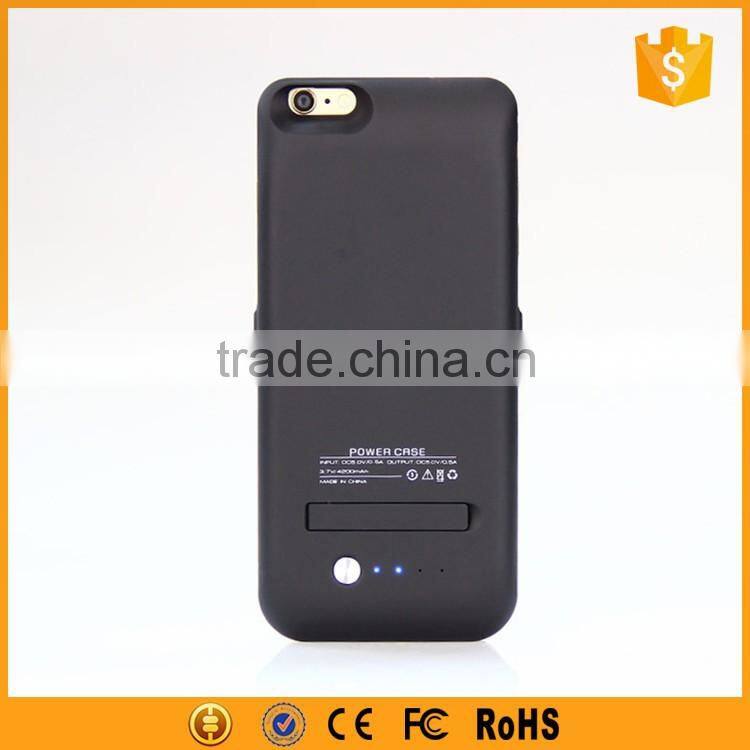 Portable 4200mah power bank case for iphone 6 plus