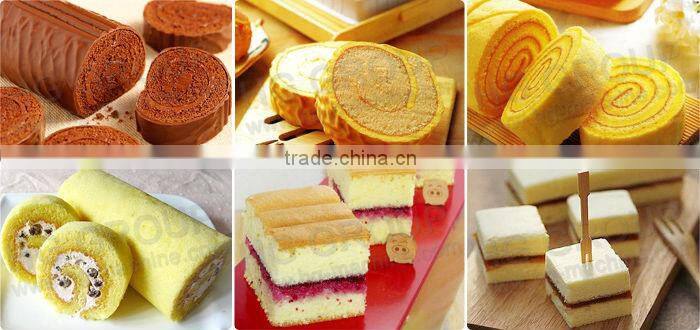 PLC controlled layer cake baking plant