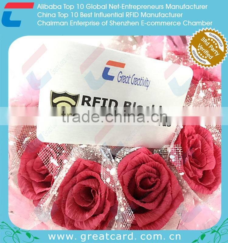 Shenzhen Chuangxinjia RFID Blocking Protect Credit Card