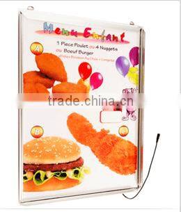 road sign metal frame light box