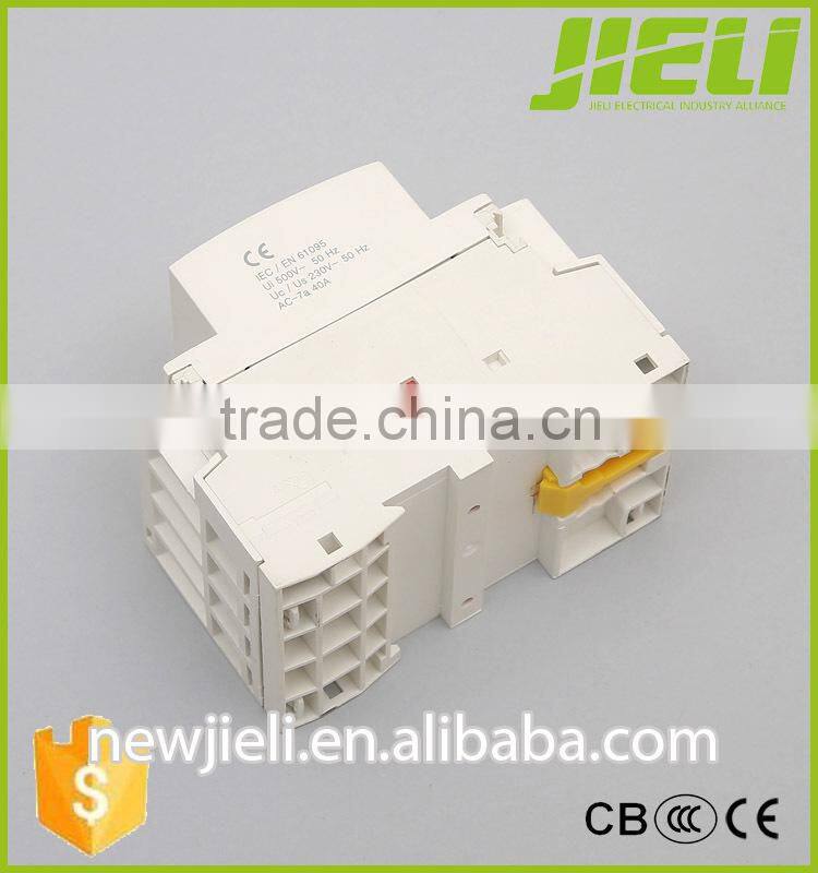 high quality 2NO+2NC 40A Home use modular Electric Contactor