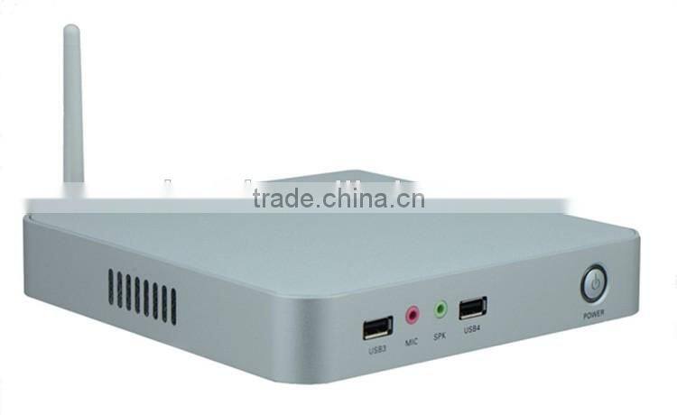 2015 New Design Electronic Intel Core I5 3317U 1.7Ghz Mini Aluminum Fanless Htpc
