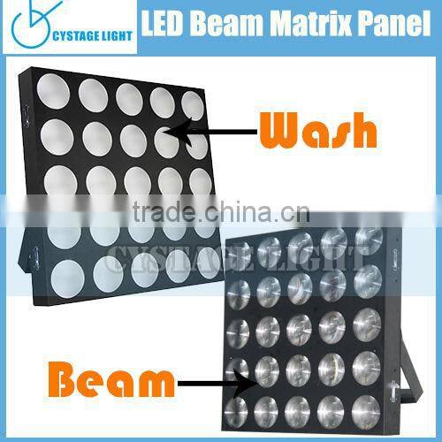25 x 9W 3 in 1 Beam Panel LED Matrix Lighting