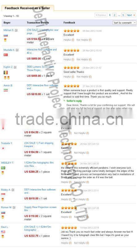 Short throw projector ,3500 lumens in high quality