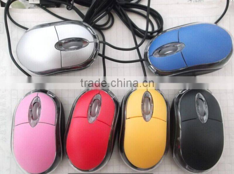 Wholesale the most competitive price Mini Wired Optical Mouse for Computer parts