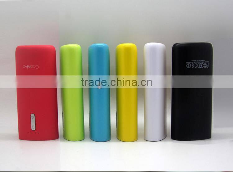 Portable Mobile Power Supply with Flashlight 5200mAh
