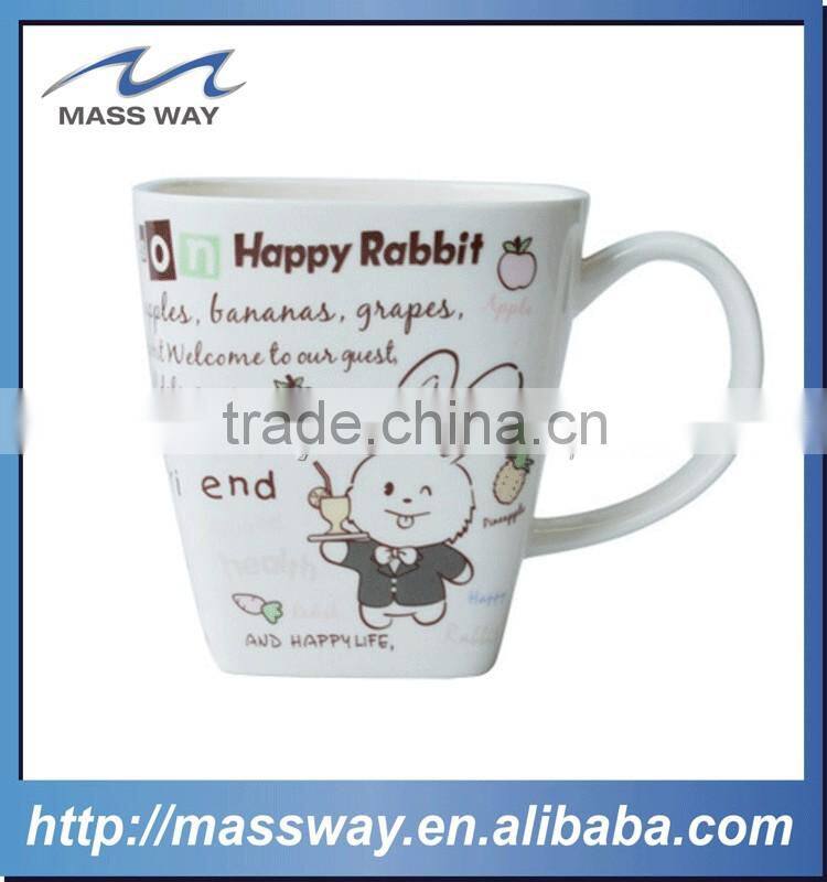 bulk funny cartoon Kids Melamine Milk coffee mug