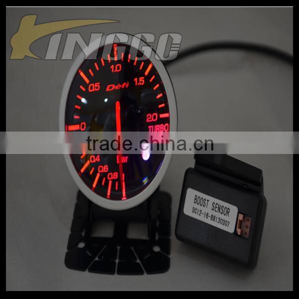 BF Series 60MM Auto Racing Gauge With White and Red Light