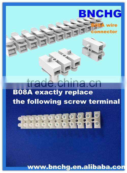 Cheap Press Type Spring connectors for LED Lights 0.5~1.5mm2