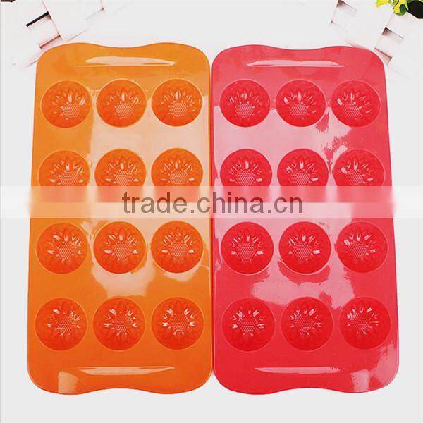 Creative silicone santa claus hat ice mold
