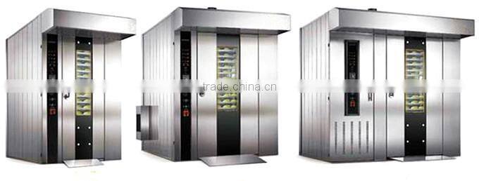 Professional 16 Trays Standard Bakery Rotary Gas Oven Prices