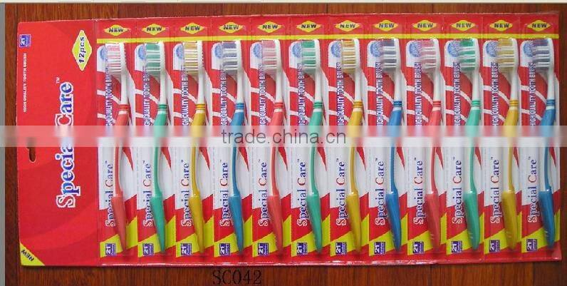 paper hanging toothbrush SC042