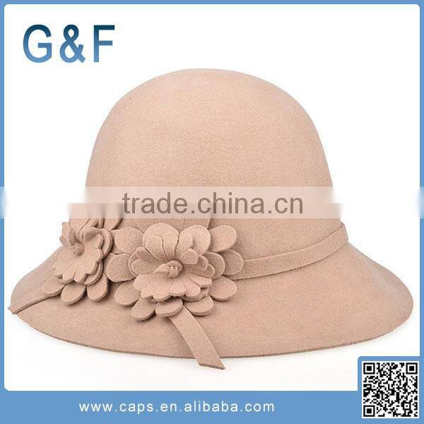 In Stock Cheap Wide Brim Wool Felt Hat Blank Wholesale