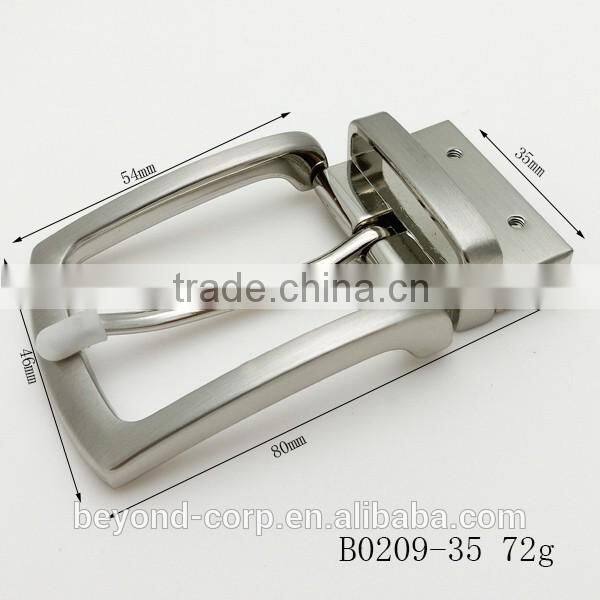 fashion twist screw pin buckle turnable needle tongue buckle rounded reversible buckle