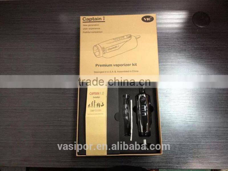 2014 the newest dry herb vaporizer captain vaporizer surper version