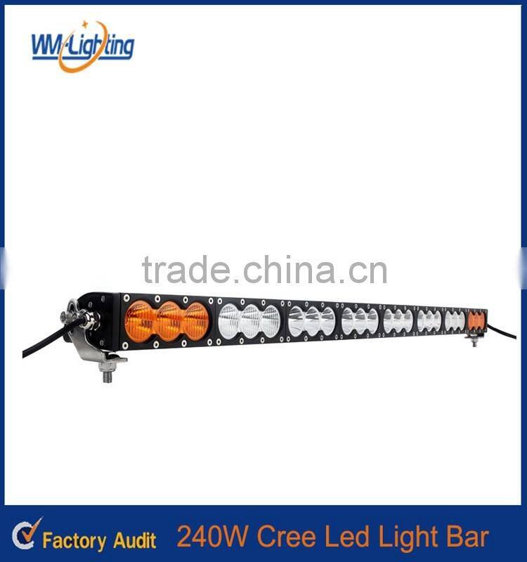 remote control 240W led light bar 10w c ree offroad led light bar