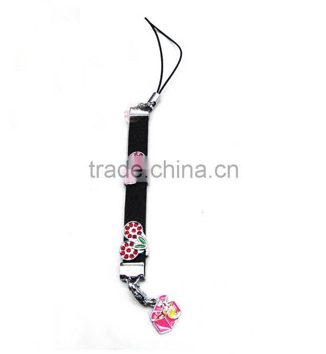 cute lovely mobile phone holder lanyard necklace straps