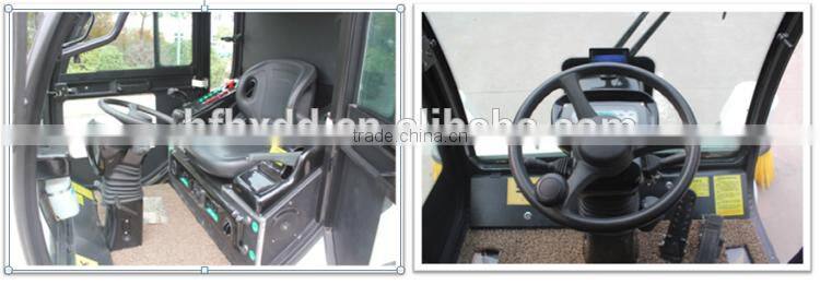 High Filter accuracy mini street sweeper