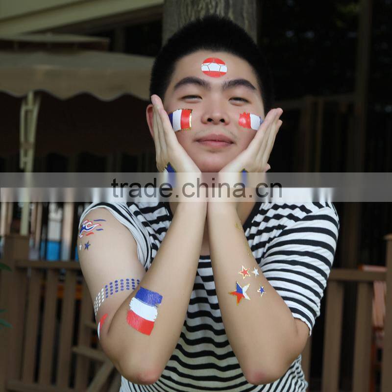 Glitter metallic cute bear Iphone mobile phone stikcer