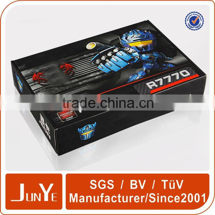 delivery flattened simply construct cardboard natural and custom logo in black