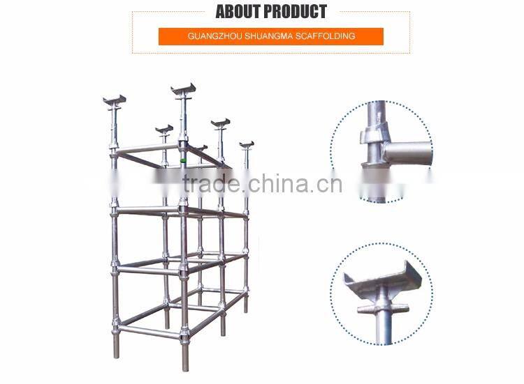 Excellent quality powder coating cuplock scaffolding