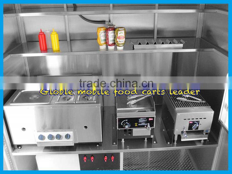 2015 HOT SALES BEST QUALITY chinese food car european food car malaysia food car