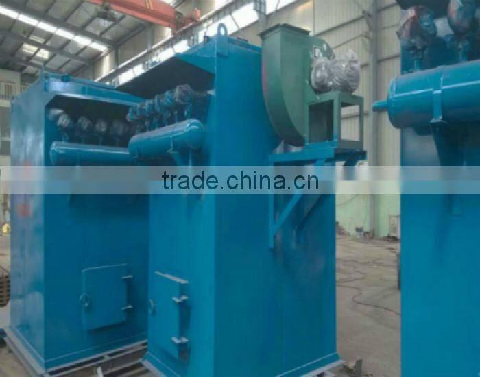 Cold slag removing bag house dust collector