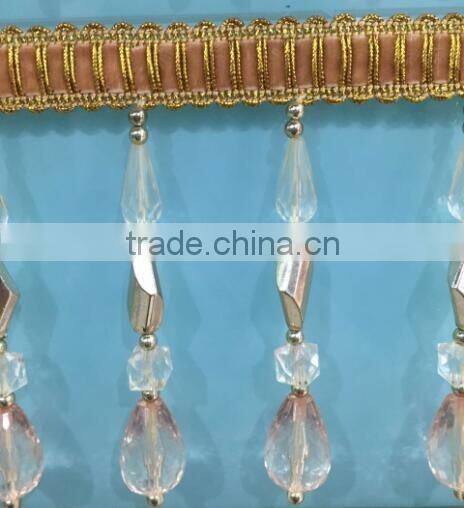 wholesale beaded suede fringe