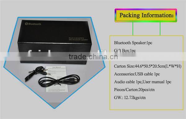 Special Crazy Selling bluetooth speakers for smartphone