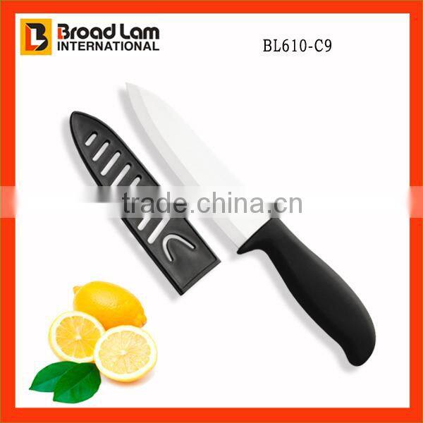 Ceramic Fillet Knife 6 inch with PP Blade Sheath