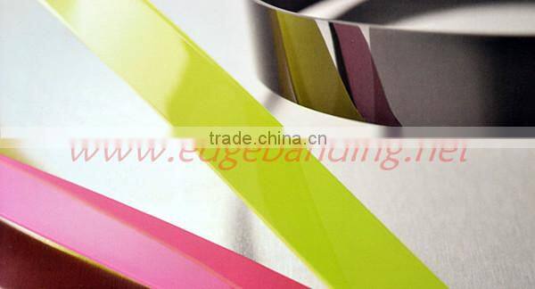 kitchen cabinet high glossy pvc edge banding