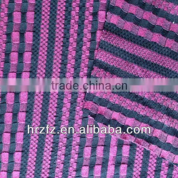 Elegant high-grade lattice jacquard cloth