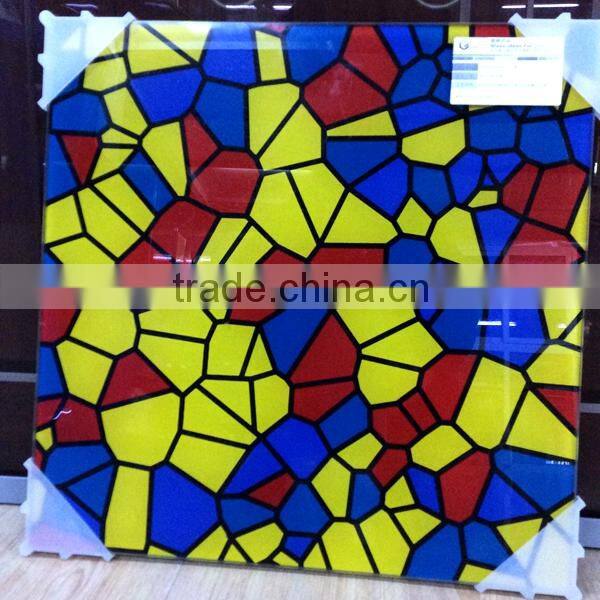 Silkscreen printing glass, special matched ink decorative glass, ceramic fritted glass facade, laminated safety glass