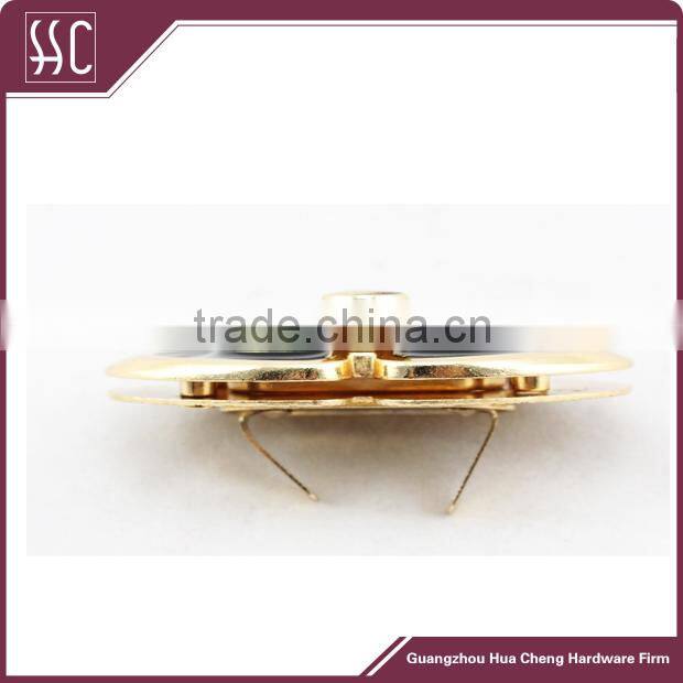 metal twist bag lock, hardware lock for bag