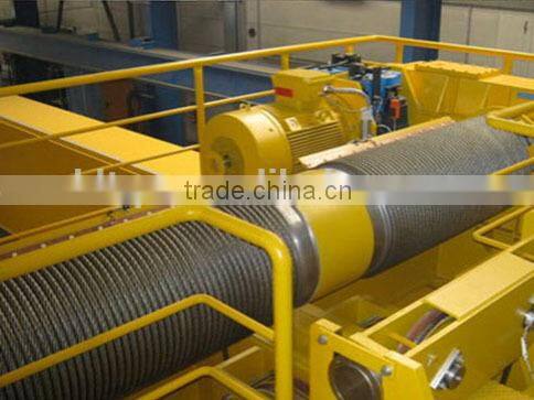 Customize Design European style electric double beam bridge crane with hook