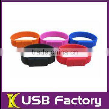 Christmas gifts stylish bracelet usb flash drive
