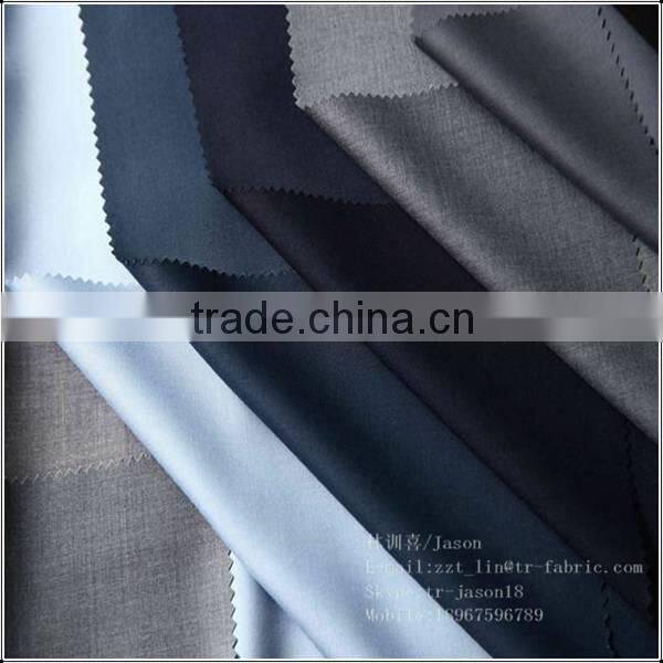 high class polyester rayon suiting fabric for Italian style suits
